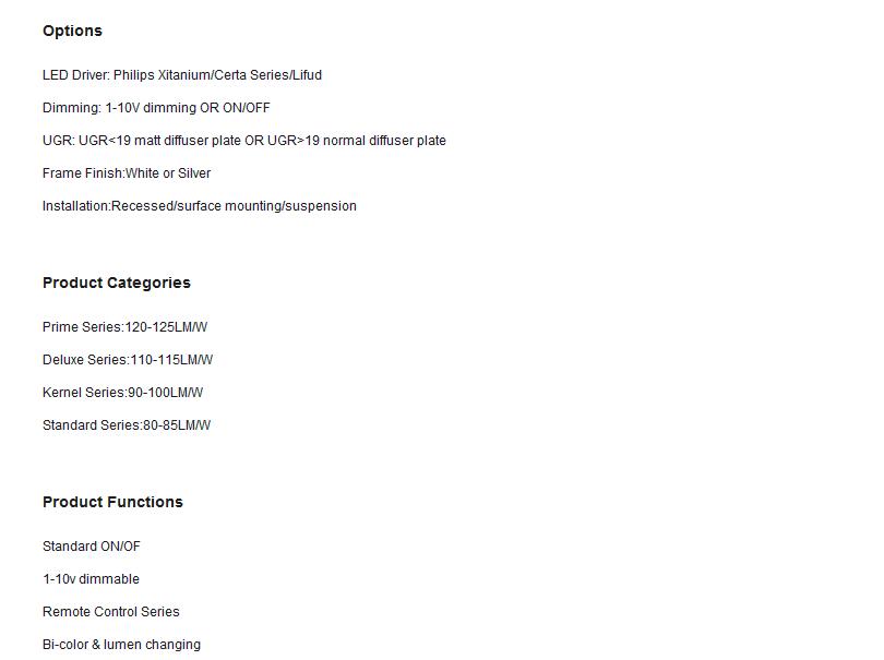 2*2ft  non-flickering built-in driver Led Panel Light with 32W