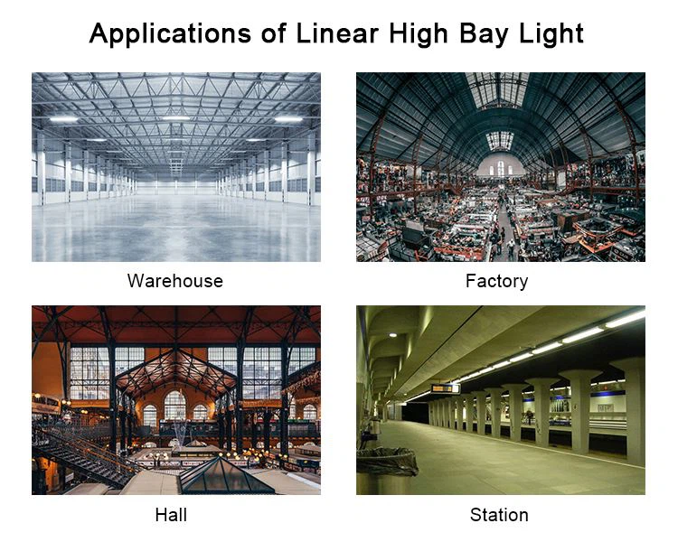 Applications of linear high bay light