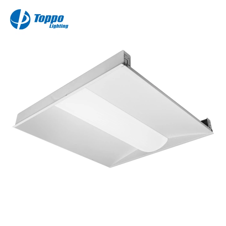 LED Troffer Light Standard 105lm / w STD på / ofF TRI-COLOR